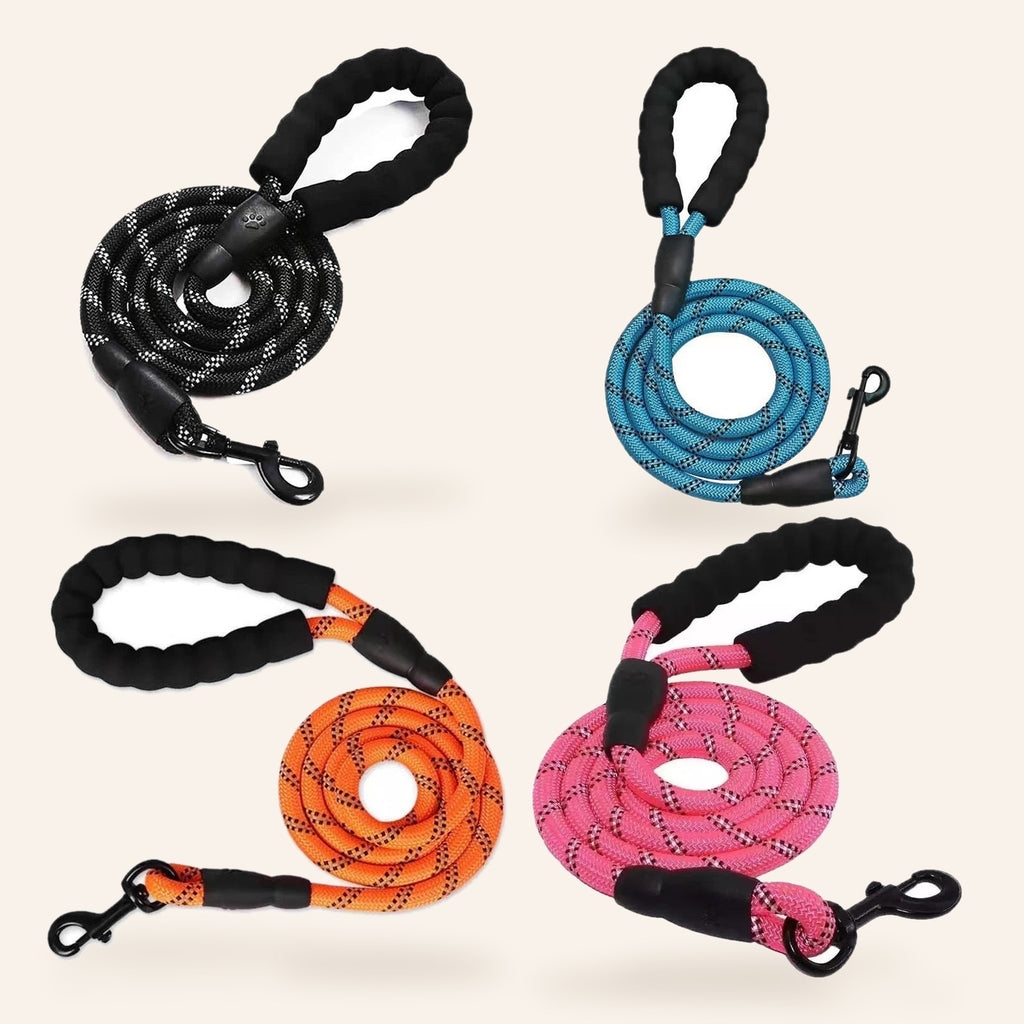 Reflective Rope Dog Leash – overview