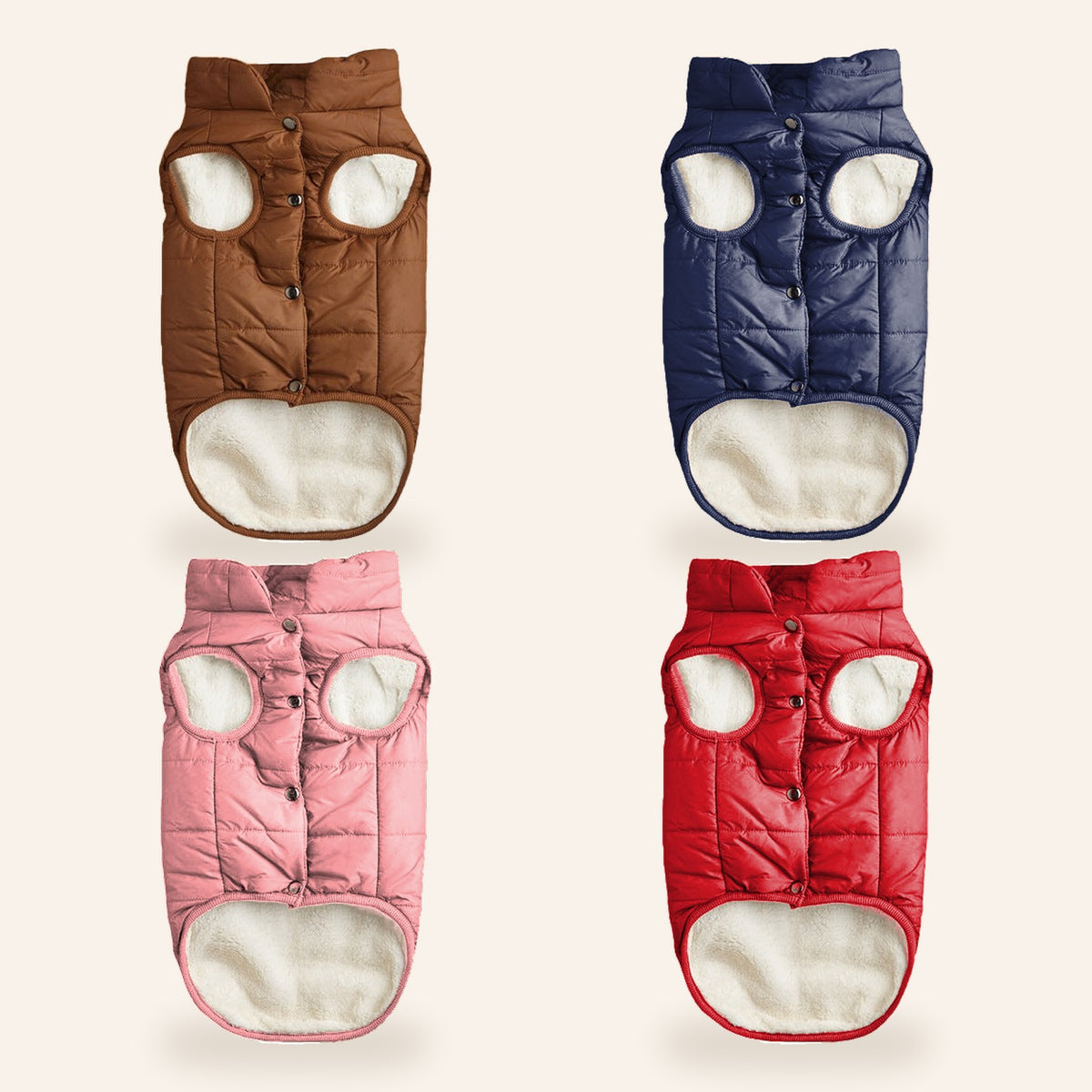 Cozy Sherpa Dog Vest – overview