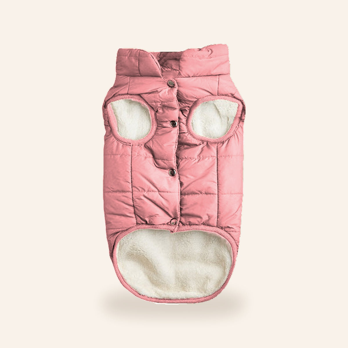 Cozy Sherpa Dog Vest – Pink