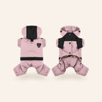 Hooded Dog Snowsuit – Pink